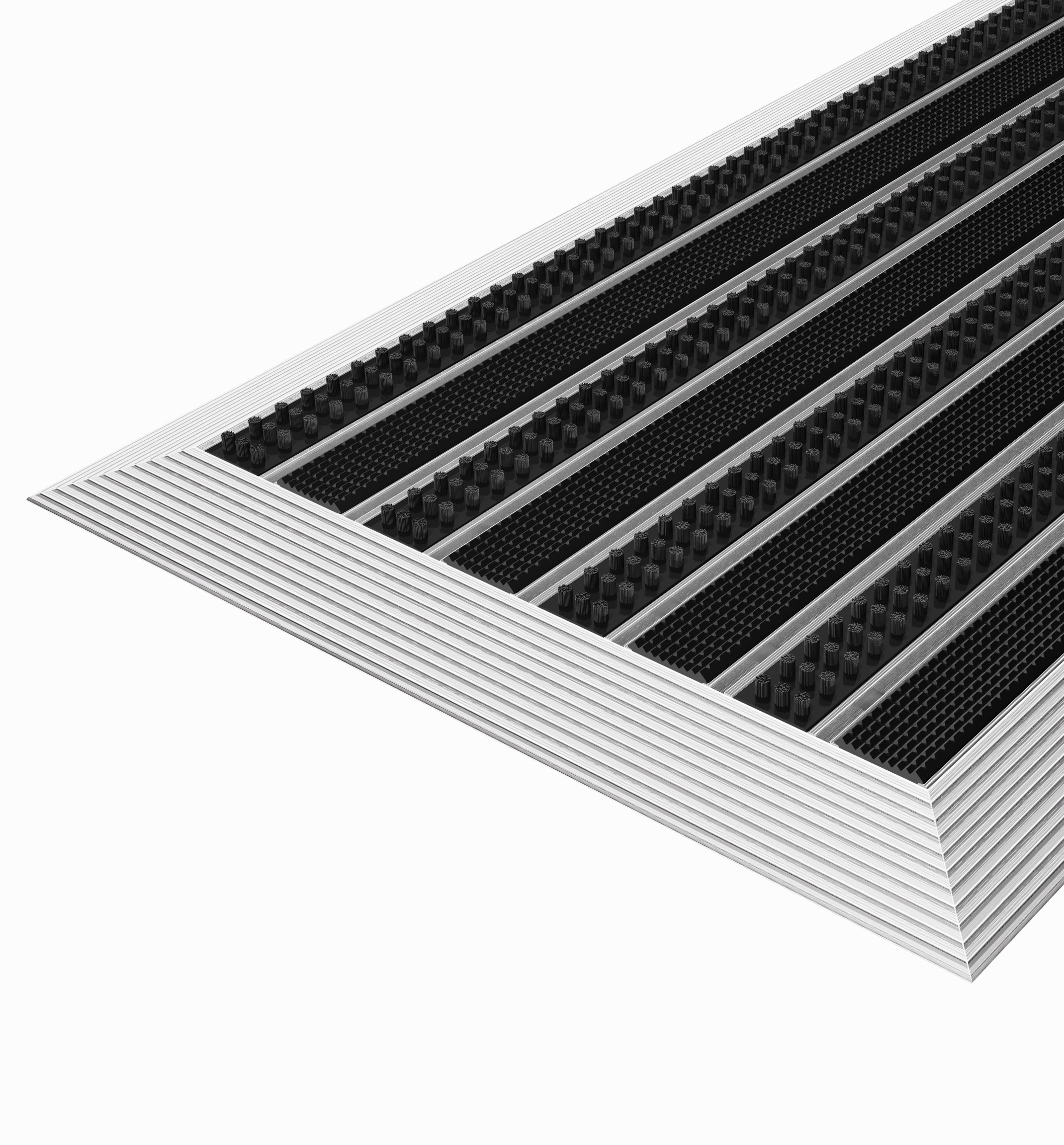 Ramped Edge Frame 17 Aluminium, ca. 17 x 35 mm - GEGGUS Entrance Matting UK