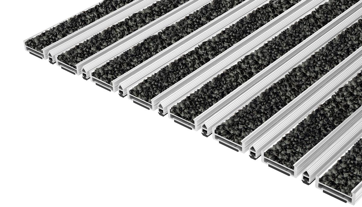 Entrance Mat Top Clean Robust 10 Pulse Insert And Scraper Bar